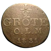 1/2 Grote - Paul Frederick August