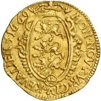 1 Ducat - Carl XI 3rd portrait