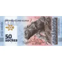 50 Sucres - Galápagos Land Iguana