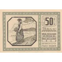 50 Heller Thalgau