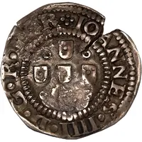 75 Réis - João IV Countermarked 1/2 Tostão