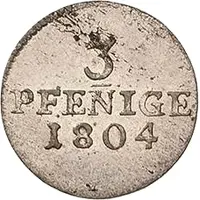 3 Pfennig - Henry XXXV