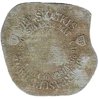 Token - BP Skatkis Treasure Trove Piece of eight c. 1620