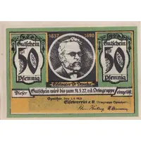 50 Pfennigs Eifelverein