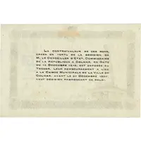 1 Franc - Ville de Colmar [68]