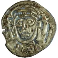 Denier - Benedict VI / Benedict VII and emperor Otto I / Otto II cross, St. Peter bust