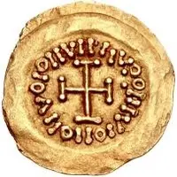 1 Tremissis Torso with two sections