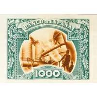 1000 Pesetas Banco de España - Bilbao