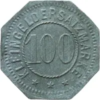 100 Pfennigs - Hamburg Rudolf Neugebauer and Co
