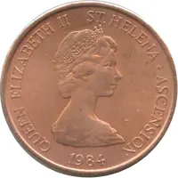 1 Penny - Elizabeth II 2nd portrait