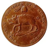 1 Farthing Middlesex - T. Spence