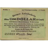 4.2 Goldpfennig / 1 US-Cent