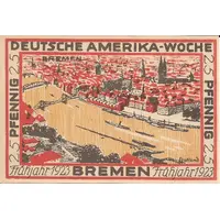 25 Pfennig Deutsche Amerika-Woche