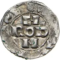 Denier - Conrad II as emperor, Pavia mint