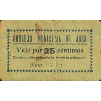 25 Céntimos Arén