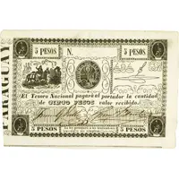 5 Pesos Tesoro Nacional