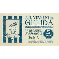 5 Céntimos Gelida