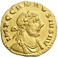 Aureus - Carausius OPES IVI AVG, Rotomagus