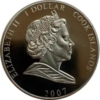 1 Dollar - Elizabeth II Diamond Wedding Anniversary