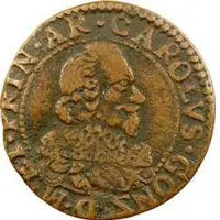 Double Tournois - Charles I 6th type