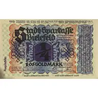 1.05 Goldmark / 1/4 Dollar Stadtsparkasse