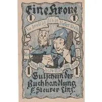 1 Krone Linz - Bookshop F. Steurer