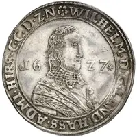 1 Thaler - William V