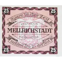 25 Pfennig Bezirkssparkasse