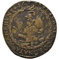 Token - Charles II Bureau des Finances, 'Eternus Coronata Manebunt'