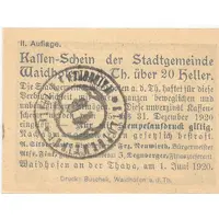 20 Heller Waidhofen an der Thaya