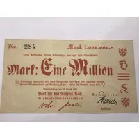 1 000 000 Mark Birkenfelder Landesbank