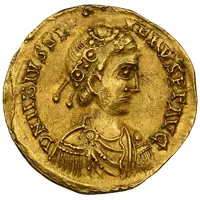 Solidus - Libius Severus VICTORIA AVGGG, Ravenna