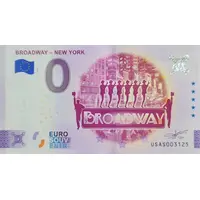 0 Euro - Broadway - New York