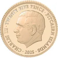 25 Pence - Charles III St Paul's Cathedral