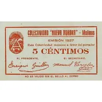 5 Céntimos Molinos
