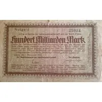 100 000 000 000 Mark