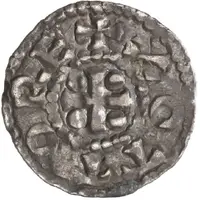 Denier - Otto I Trier mint