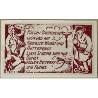 75 Pfennigs Künstlerverein St. Lucas