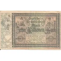 10 000 000 Mark August-Thyssen-Hütte