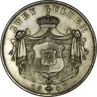 2 Gulden - Frederick William Constantine
