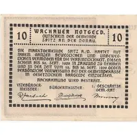 10 Heller Wachau - Spitz an der Donau