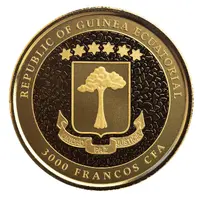 3000 Francos CFA Giraffe