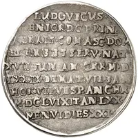 1 Thaler - Louis Death