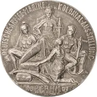 German army, navy and colonial exhibition in Berlin - Crownprince Wilhelm