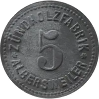 5 Pfennig - Albersweiler Zündholzfabrik