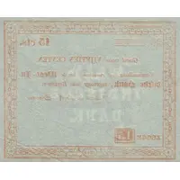 15 Centen West-Indische Bank