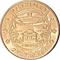 National Token - Gruyere Castle of Gruyères