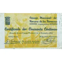 50 Céntimos Herrera de los Navarros