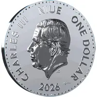 1 Dollar - Charles III Year of the Horse