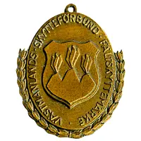 Medal - Västmanlands skytteförbund fältskyttemärke